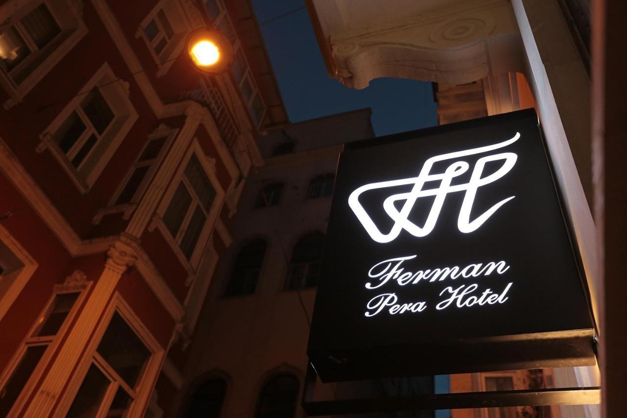 Ferman Pera Hotel Istanbul Exterior photo