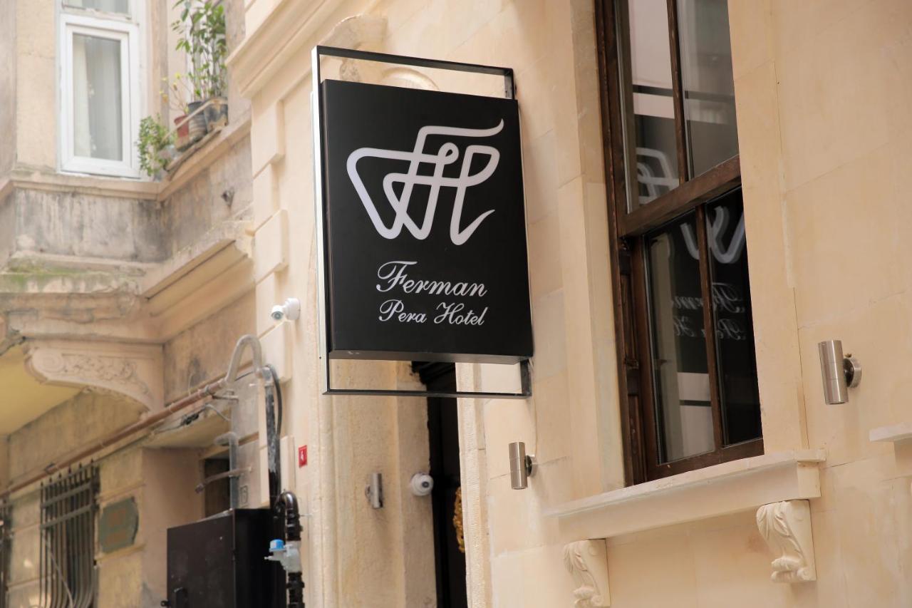 Ferman Pera Hotel Istanbul Exterior photo